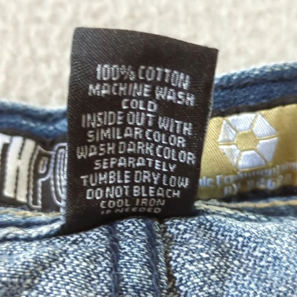Southpole Denim Shorts Mens 40 Blue Baggy Y2K Streetwear Long Jorts